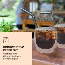 DUOS Jumbo Doppelwandiges Glas 410 Ml Thermofunktion Inkl. Edelstahl-Löffel 11 DUOS Jumbo Doppelwandiges Glas 410 Ml Thermofunktion Inkl. Edelstahl-Löffel -Küchengeräte Geschäft 10040389 de 0003 logo