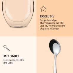 DUOS Jumbo Doppelwandiges Thermoglas 2x 310ml & 410ml Edelstahl-Löffel -Küchengeräte Geschäft 10040391 de 0006 logo