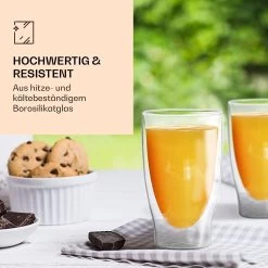 DUOS Doppelwandiges Glas 310 Ml Thermofunktion Inkl. Edelstahl-Löffel 11 DUOS Doppelwandiges Glas 310 Ml Thermofunktion Inkl. Edelstahl-Löffel -Küchengeräte Geschäft 10040402 de 0003 logo