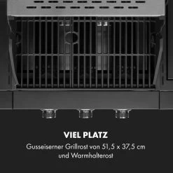 Valdosta 3.1 Gasgrill 3 X 2,8 KW + 2,5 KW Brenner Edelstahl Mobil -Küchengeräte Geschäft 10040704 de 0003 logo