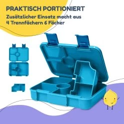 Schmatzfatz By Lite Lunchbox 6 Fächer 20,8x4,5x15 Cm BPA-frei Tritan 13 Schmatzfatz By Lite Lunchbox 6 Fächer 20,8x4,5x15 Cm BPA-frei Tritan -Küchengeräte Geschäft 10040718 de 0004 logo