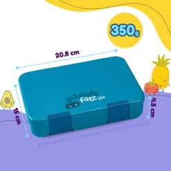 Schmatzfatz By Lite Lunchbox 6 Fächer 20,8x4,5x15 Cm BPA-frei Tritan 17 Schmatzfatz By Lite Lunchbox 6 Fächer 20,8x4,5x15 Cm BPA-frei Tritan -Küchengeräte Geschäft 10040718 yy 0008 dimensions