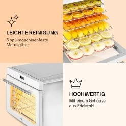 Shaftesbury Dörrautomat 700W Timer-Funktion 35-85°C Digitales Touch-Display -Küchengeräte Geschäft 10040728 de 0005 logo