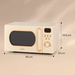 Julieta Mikrowelle Mit Grill 20l 700 / 800 W Ø25,5cm 8 Programme 15 Julieta Mikrowelle Mit Grill 20l 700 / 800 W Ø25,5cm 8 Programme -Küchengeräte Geschäft 10040731 yy 0007 dimensions