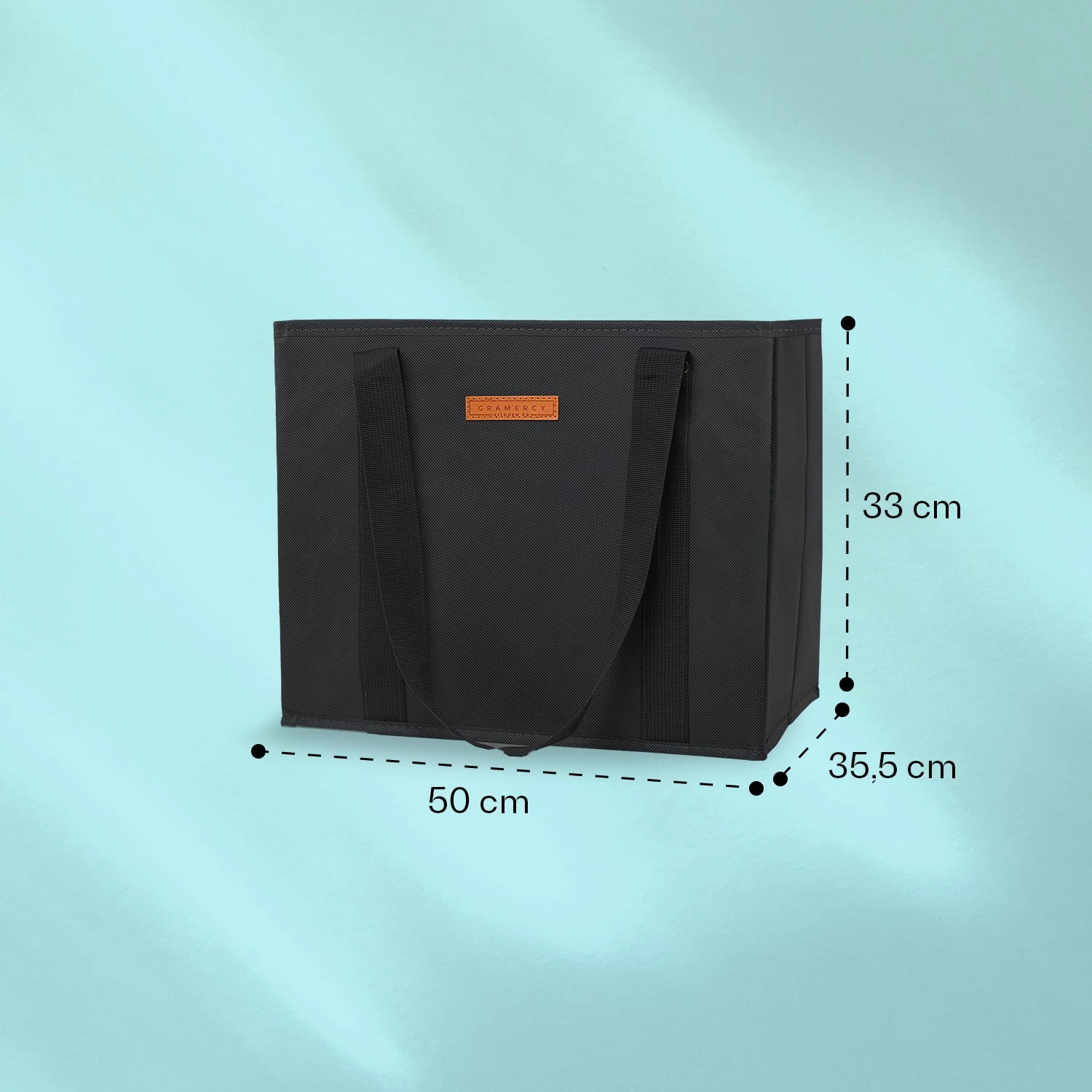 Einkaufstasche 3er Set Wiederverwendbar Waschbar Faltbar Verstärkt 7 Einkaufstasche 3er Set Wiederverwendbar Waschbar Faltbar Verstärkt – Bild 5