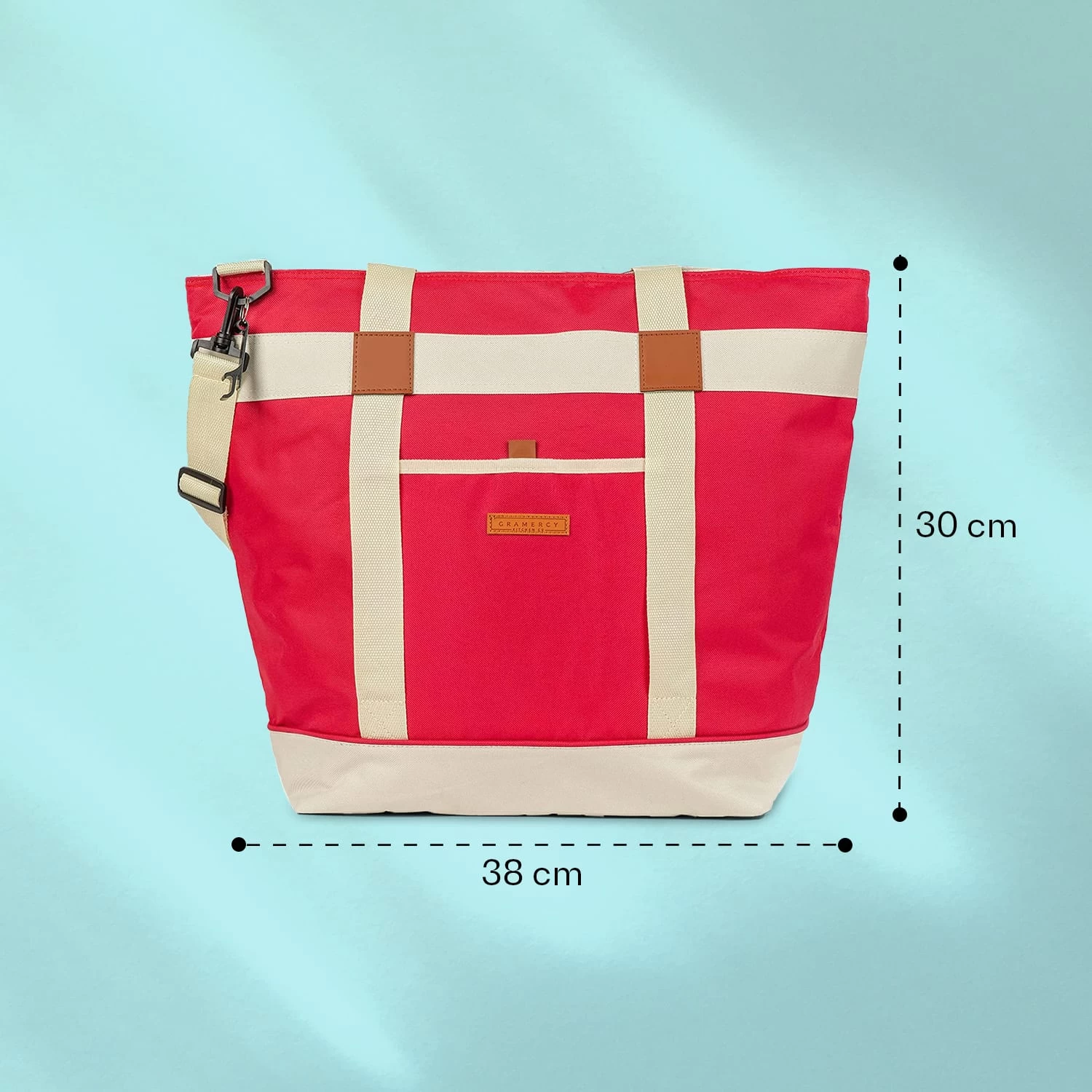 Kühltasche 38 Liter Isoliert Auslaufsicher 3 Tragemöglichkeiten 8 Kühltasche 38 Liter Isoliert Auslaufsicher 3 Tragemöglichkeiten – Bild 6