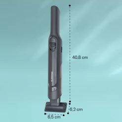 LARMA Akku-Handstaubsauger Kabellos Beutellos Akkubetrieben 32 Min Laufzeit Max. -Küchengeräte Geschäft 10041135 yy 0011 dimensions