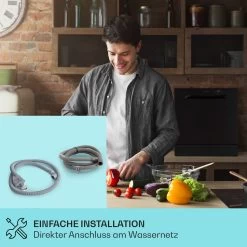 Amazonia 8 Geschirrspülmaschine 1620 Watt Für 8 Maßgedecke 49 DB Aquastop -Küchengeräte Geschäft 10041204 de 0004 usp