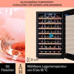 Barossa 50 Uno Weinkühlschrank 1 Zone 120 Ltr 50 Fl Touch-Display -Küchengeräte Geschäft 10041307 de 0003 logo