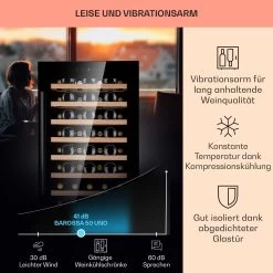 Barossa 50 Uno Weinkühlschrank 1 Zone 120 Ltr 50 Fl Touch-Display -Küchengeräte Geschäft 10041307 de 0004 logo