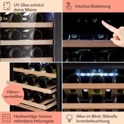 Barossa 50 Uno Weinkühlschrank 1 Zone 120 Ltr 50 Fl Touch-Display -Küchengeräte Geschäft 10041307 de 0005 logo