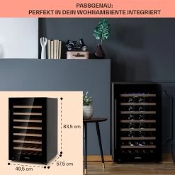 Barossa 50 Uno Weinkühlschrank 1 Zone 120 Ltr 50 Fl Touch-Display -Küchengeräte Geschäft 10041307 de 0006 logo