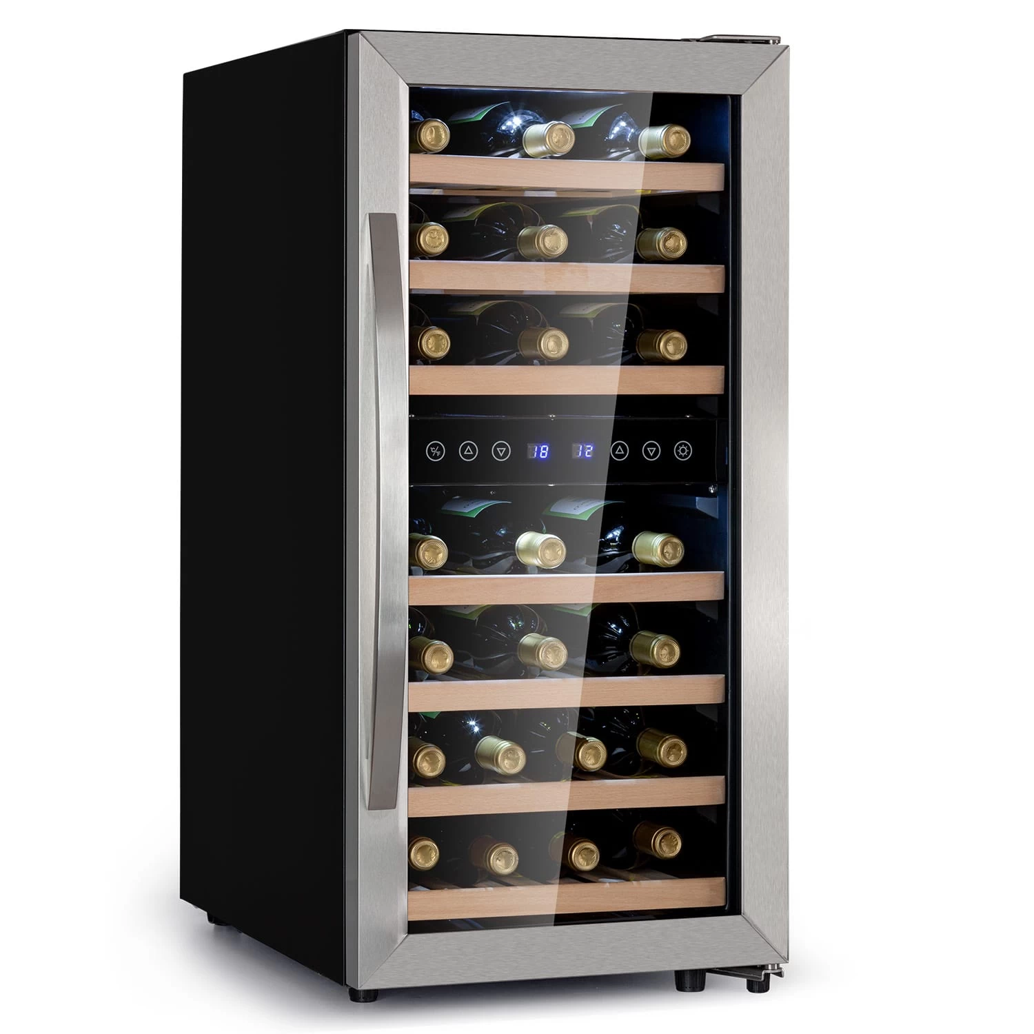 Vinamour 33 Duo Weinkühlschrank 2 Zonen 89 L / 33 Flaschen 5-18°C Touch 3 Vinamour 33 Duo Weinkühlschrank 2 Zonen 89 L / 33 Flaschen 5-18°C Touch