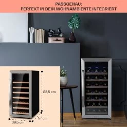 Vinamour 38 Uno Weinkühlschrank 15 Vinamour 38 Uno Weinkühlschrank -Küchengeräte Geschäft 10041312 de 0006 logo