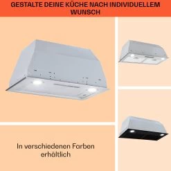 Camila Dunstabzugshaube Einbau 52 Cm 397 M³/h LED Touch Edelstahl 19 Camila Dunstabzugshaube Einbau 52 Cm 397 M³/h LED Touch Edelstahl -Küchengeräte Geschäft 10041344 de 0008 usp