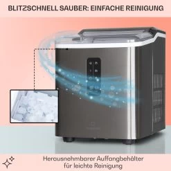 Albaron Supreme Eiswürfelmaschine Bullet 12kg/24h 1,5 Ltr Edelstahl 13 Albaron Supreme Eiswürfelmaschine Bullet 12kg/24h 1,5 Ltr Edelstahl -Küchengeräte Geschäft 10041360 de 0005 logo
