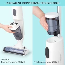 Caswell Nass-/Trockensauger Kabellos Akkubetrieben LED-Display -Küchengeräte Geschäft 10041366 de 0007 usp