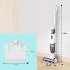 Caswell Nass-/Trockensauger Kabellos Akkubetrieben LED-Display -Küchengeräte Geschäft 10041366 yy 0008 usp