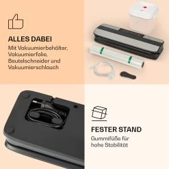 Forli Vakuumierer 75 KPa Inkl. Behälter Beutel Vakuumierschlauch 16 Forli Vakuumierer 75 KPa Inkl. Behälter Beutel Vakuumierschlauch -Küchengeräte Geschäft 10041374 de 0007 logo