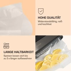 Forli Vakuumierbeutel 2 Rollen Je 28 X 300 Cm Widerstandsfähig Reißfest Kochfest -Küchengeräte Geschäft 10041375 de 0003 logo
