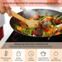 Magnichef 4 Einbaukochfeld Induktion 4 Zonen 7000W Glaskeramik -Küchengeräte Geschäft 10041380 de 0005 usp