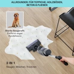 Caswell Plus Nass-/Trockensauger Kabellos Akkubetrieben LED-Display -Küchengeräte Geschäft 10041383 de 0004 usp