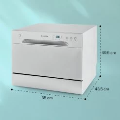 Havasia UV 6 Geschirrspüler UV-Licht Freistehend 1380W 16 Havasia UV 6 Geschirrspüler UV-Licht Freistehend 1380W -Küchengeräte Geschäft 10041823 yy 0007 dimensions