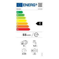 Havasia UV 6 Secret Einbau-Geschirrspüler UV-Licht 6 Programme -Küchengeräte Geschäft 10041826 energy label