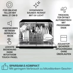 Havasia UV 8 Geschirrspüler UV-Licht Freistehend / Einbau 1620W -Küchengeräte Geschäft 10041829 de 0002 usp