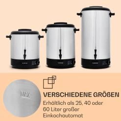 Abbey 25 Einkochautomat Getränkespender 25L 100°C 180min Edelstahl -Küchengeräte Geschäft 10041838 de 0007 logo