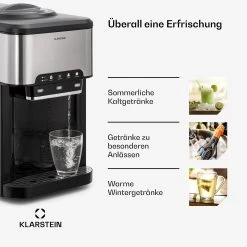 Aqueous Eiswürfelmaschine 3-in-1: Eiswürfel, Wasserspender: Heiß & Kalt 20 Kg/24h 12 Aqueous Eiswürfelmaschine 3-in-1: Eiswürfel, Wasserspender: Heiß & Kalt 20 Kg/24h -Küchengeräte Geschäft 10041845 de 0005 usp