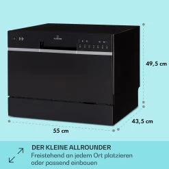 Amazonia 6 Smart Geschirrspüler App-Steuerung Freistehend 1380W 13 Amazonia 6 Smart Geschirrspüler App-Steuerung Freistehend 1380W -Küchengeräte Geschäft 10041886 de 0005 usp