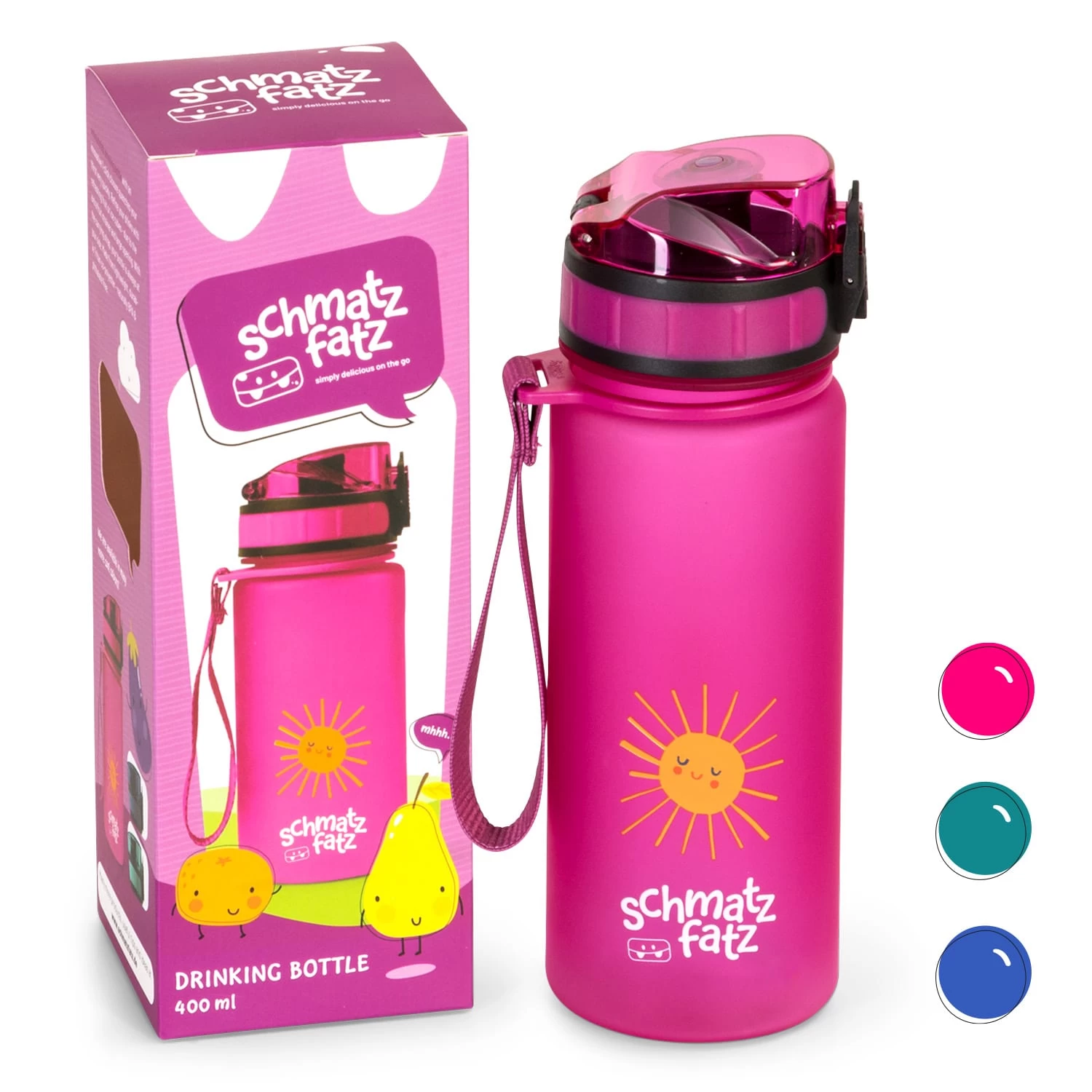 Wakaba Trinkflasche 400 Ml Tritan BPA-frei 3 Wakaba Trinkflasche 400 Ml Tritan BPA-frei