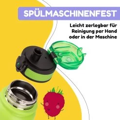 Wakaba Thermosflasche 550 Ml Edelstahl Tritan BPA-frei -Küchengeräte Geschäft 10045336 de 0004 usp