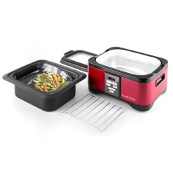 Tastemaker Sous Vide Garer Mit Foodlocker Slim Vakuumierer Und Vakuumierfolien-Rolle Komplett-Set -Küchengeräte Geschäft 60001816 yy 0005 ambient 03 Klarstein Tastemaker Sous Vide Garer