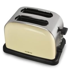Aquavita Frühstücksset Creme Wasserkocher Toaster Creme -Küchengeräte Geschäft 60001826 yy 0004 titel title 2 toaster klarstein creme
