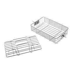VitAir Zubehör-Set 3-teilig Edelstahl Aluminium-Druckguss -Küchengeräte Geschäft 60002085 yy 0007 titel Klarstein VitAir Steak Kaefig