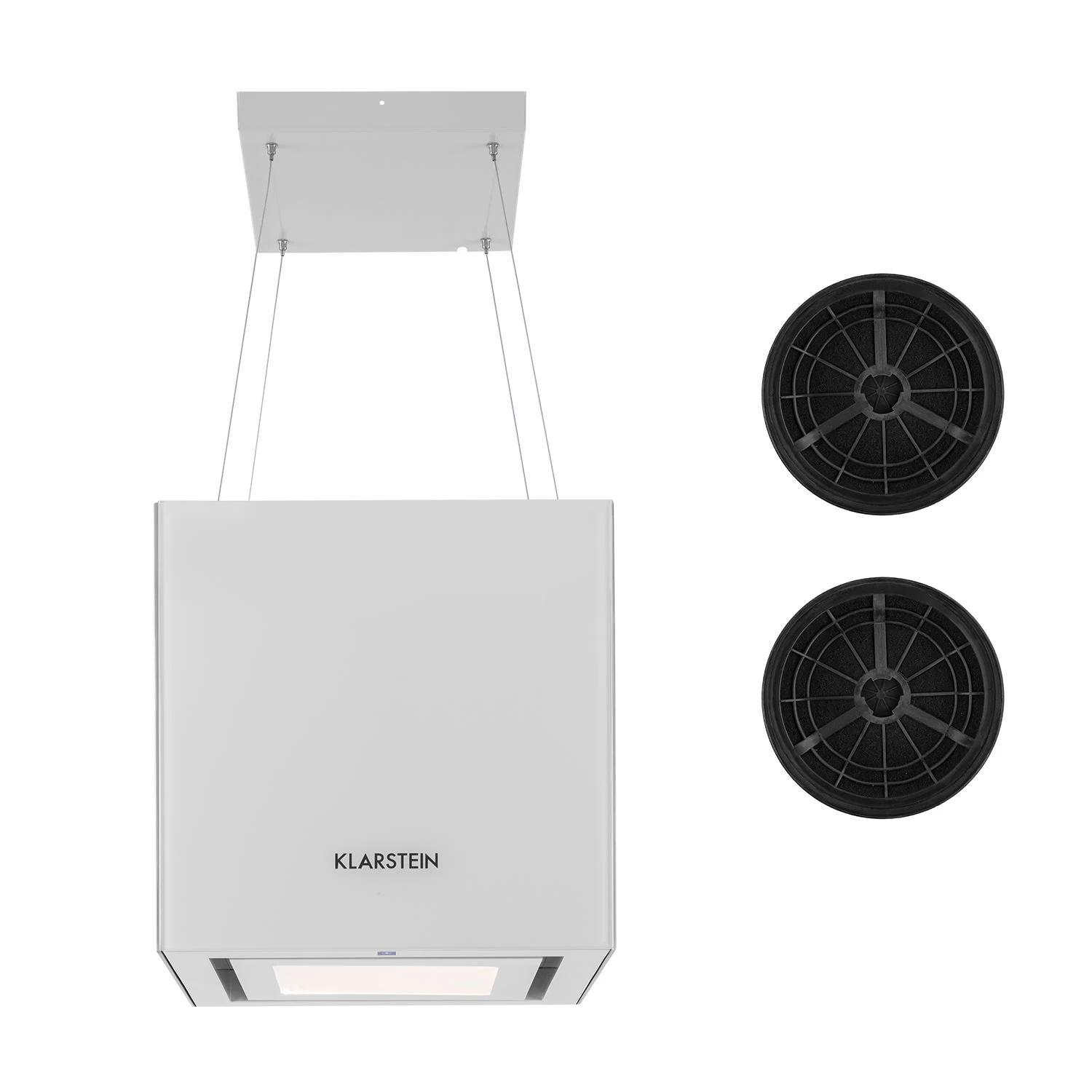 Kronleuchter Dunstabzugshaube Umluftset Aktivkohlefilter Weiß 3 Kronleuchter Dunstabzugshaube Umluftset Aktivkohlefilter Weiß