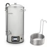 Mundschenk XXL + Eintauchkühler Bierbrauanlage 3000W 50l 304 Edelstahl -Küchengeräte Geschäft 60002276 yy 0001 front Klarstein Mundschenk XXL Eintauchkuehler Set
