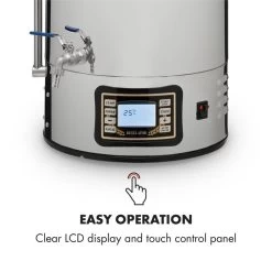 Mundschenk XXL + Eintauchkühler Bierbrauanlage 3000W 50l 304 Edelstahl -Küchengeräte Geschäft 60002276 yy 0003 logo Klarstein Mundschenk XXL Maischekessel Edelstahl