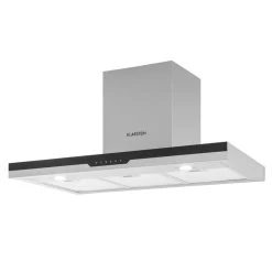 Finessa Dunstabzugshaube Umluftset 90cm 635 M³/h 2 Aktivkohlefilter 20 Finessa Dunstabzugshaube Umluftset 90cm 635 M³/h 2 Aktivkohlefilter -Küchengeräte Geschäft 60002301 yy 0007 front Klarstein Finessa Dunstabzugshaube Edelstahl