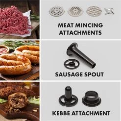 Curve Plus Küchenmaschinen-Set | 5l | 4-in-1 Fleischwolf | Silber 14 Curve Plus Küchenmaschinen-Set | 5l | 4-in-1 Fleischwolf | Silber -Küchengeräte Geschäft 60002330 yy 0003 logo Klarstein Curve Plus Kuechenmaschinen Set silber