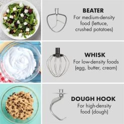 Curve Plus Küchenmaschinen-Set | 5l | 4-in-1 Fleischwolf | Silber 18 Curve Plus Küchenmaschinen-Set | 5l | 4-in-1 Fleischwolf | Silber -Küchengeräte Geschäft 60002330 yy 0007 logo Klarstein Curve Plus Kuechenmaschinen Set silber