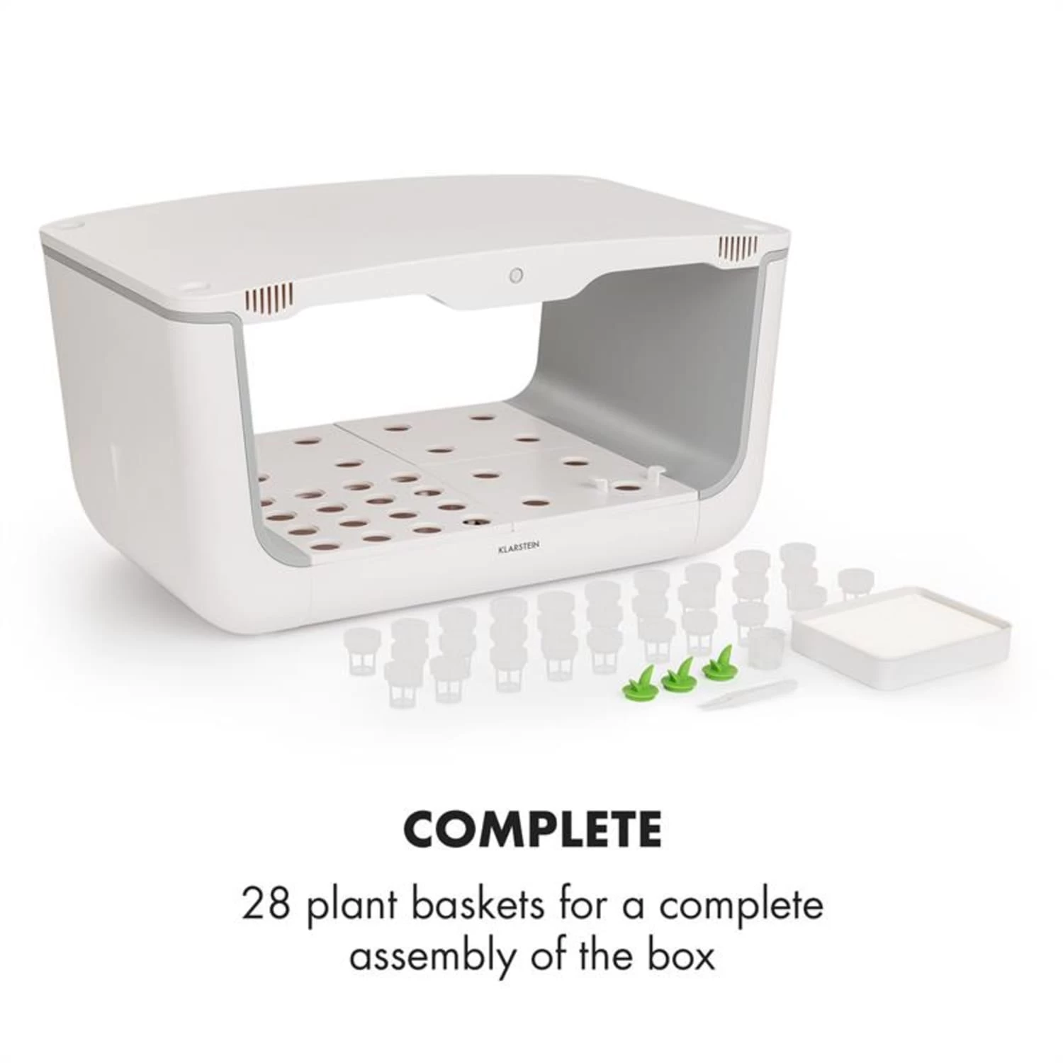 GrowIt Refill Kit Salad Pflanzschwamm 28 Pflanzkörbe Salad-Seeds Nährlösung 8 GrowIt Refill Kit Salad Pflanzschwamm 28 Pflanzkörbe Salad-Seeds Nährlösung – Bild 6