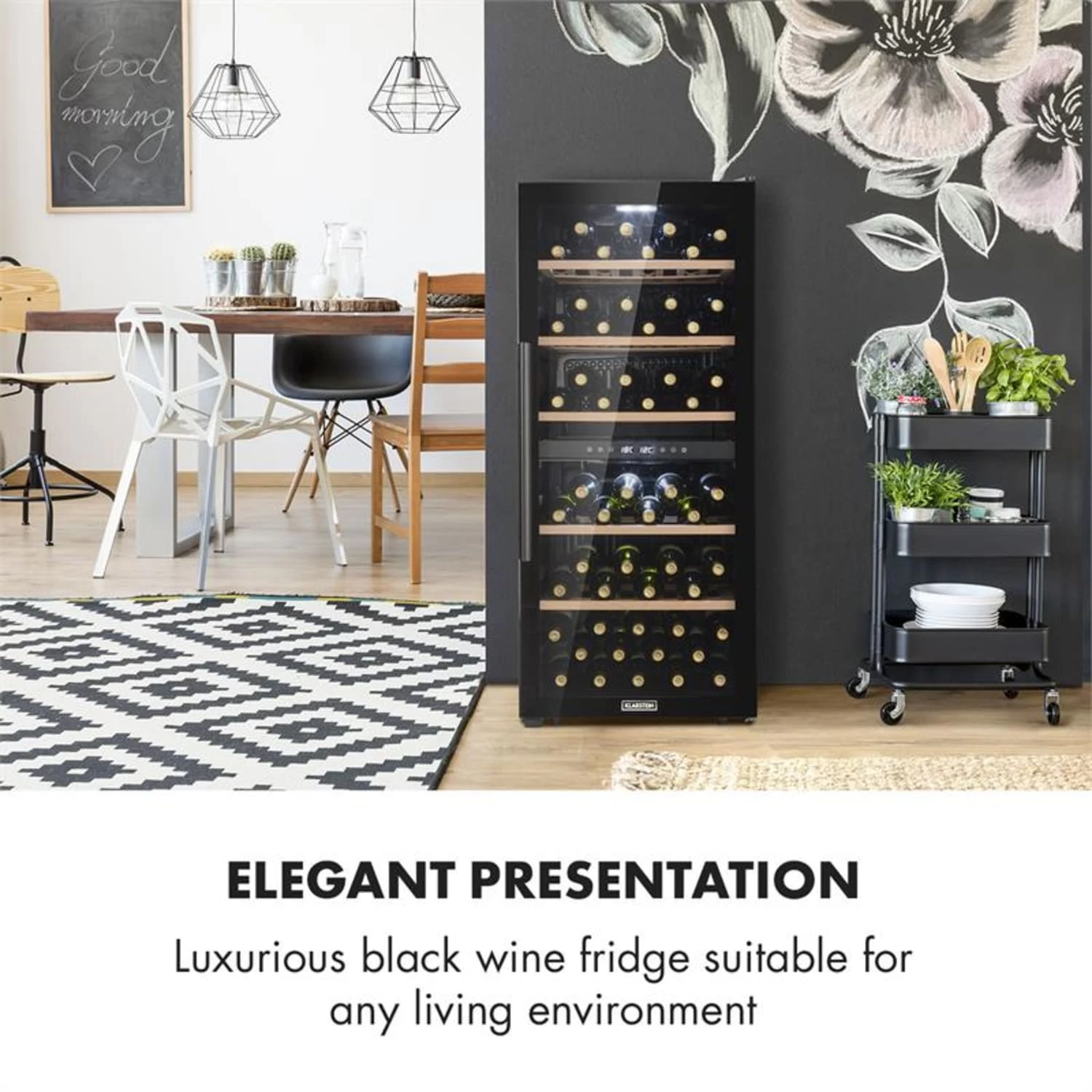 Barossa 102 Duo Weinkühlschrank-Set 2 Zonen 102 Fl. Weinglasregal 4 Barossa 102 Duo Weinkühlschrank-Set 2 Zonen 102 Fl. Weinglasregal – Bild 2