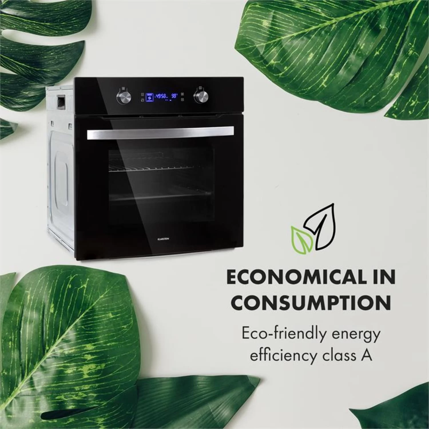 Gusteau Ignito Einbau-Ofen-Set Elektro / Gas 64Ltr Schwarz Edelstahl 7 Gusteau Ignito Einbau-Ofen-Set Elektro / Gas 64Ltr Schwarz Edelstahl – Bild 5