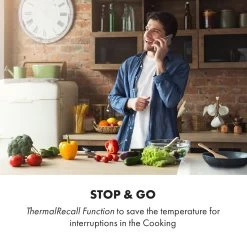 Delicatessa 60 Induktionskochfeld 4 Zonen 7000W Timer Weiß -Küchengeräte Geschäft US 10033027 uk 0009 logo